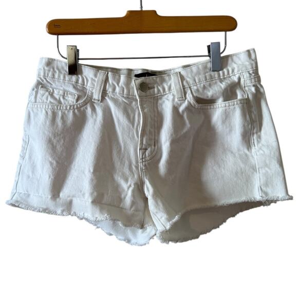 J Brand Pants - J Brand  cut off denim Jean Shorts White 28